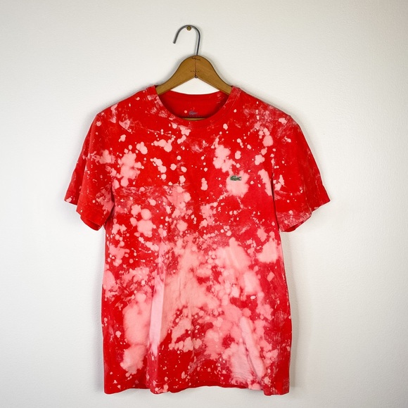 Lacoste Other - Lacoste classic red tee 3 small short sleeve shirt